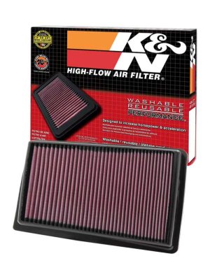 Hyundai Genesis Performance Air Intake - K&N Engineering - High-Flow Air Filter - `09-`14